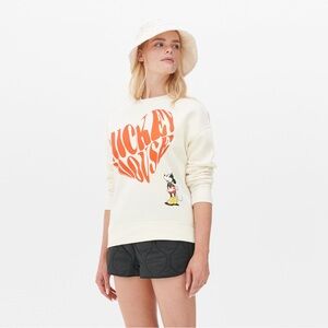 Primark Mickey Mouse Heart Sweatshirt